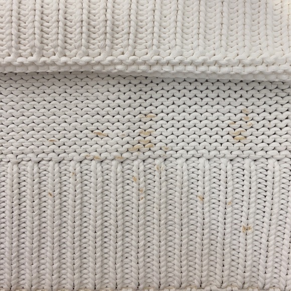 Vintage Pastel Floral Embroidered Cable Knit Crewneck Grandma Sweater - Picture 4 of 11